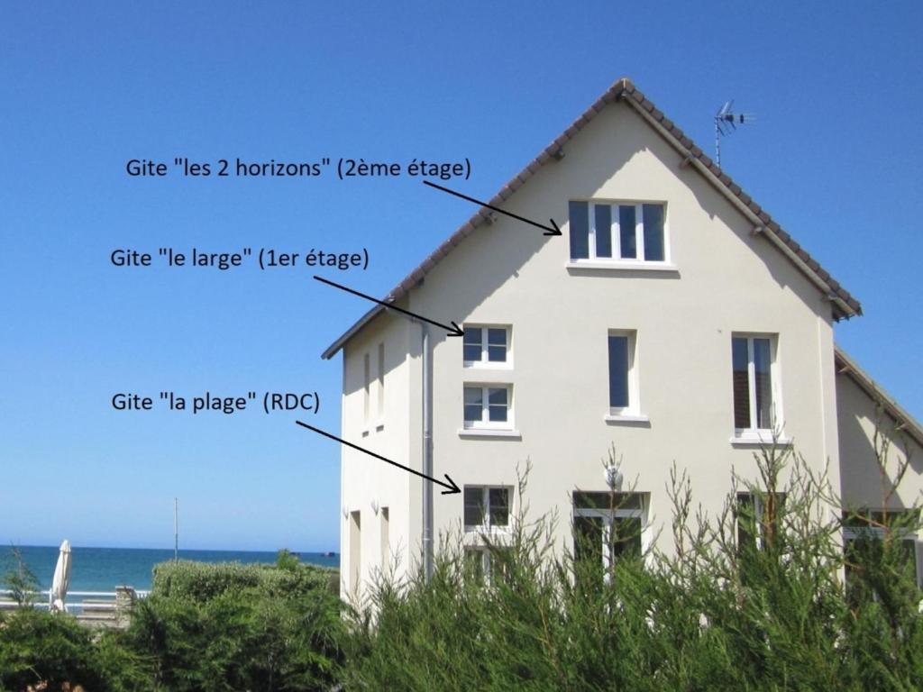 Gites "Plage" Ou "Pieds Dans L'Eau" En Front De Mer A Asnelles , 3Km D'Arromanches, 10Km De Bayeux Eksteriør bilde